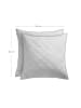 SONGMICS HOME 2er-Set: Kopfstützkissen Alyce in Grau - (B)80 x (H)18 x (T)80 cm
