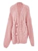 ebeeza Damen Strickjacke in Pink