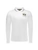 La Martina Langarm-Poloshirt XMP307 XT in weiss