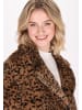 myMo Damen Coat in Braun Schwarz