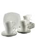 CreaTable CreaTable, Amelie 19510, Serie Amelie weiss, Kaffeeservice 18 tlg