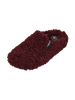 Verbenas Hausschuhe YORK CURLY in rot