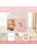 COSTWAY Kinderspielzelt 3-8 Jahren in Rosa