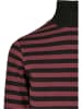 Urban Classics Longsleeves in cherry/blk