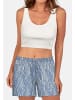 Tom Tailor Short-Pants Westport in blau-mittel-Allover