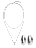 PURELEI Schmuckset Dewdrop Silber
