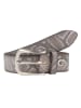 b.belt Gürtel Leder in grau