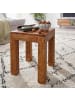 KADIMA DESIGN Beistelltisch MUMBAI Massiv-Holz 35 x 35 cm Wohnzimmer-Tisch in Massivholz