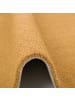 Snapstyle Luxus Hochflor Shaggy Teppich Velvet Rund in Curry