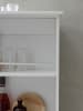 KADIMA DESIGN Bartisch WL5.732 120 x 107,5 x 60 cm Stehtisch Holz in Weiß