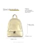 Florence Florence Cityrucksack Leder beige ca. 32cm