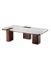 Signature Couchtisch PUZZLE in Beige - (W)135  x (H)40  x (L)65 cm