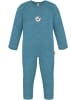 Normani Outdoor Sports 2er Pack Baby Merino Strampler „Waverly“ in Beige/Blau