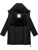 ragwear Wintermantel Nasima Y in Black