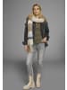 FLASHLIGHTS V-Shirt in khaki, schwarz