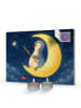 Mr. & Mrs. Panda Adventskalender Pinguin Mond Design ohne Spruch in Weiß