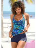 LASCANA Tankini in blau-bedruckt