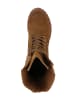 VAN HILL Plateau Boots Penelope in Hellbraun