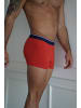 Clark Crown® Modal Boxershorts 4er Pack in Cherry Tomato