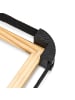 relaxdays Rahmenspanner in Schwarz - (L)4 m