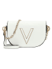 Valentino Coney Schultertasche 24.5 cm in bianco