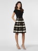 Marie Lund Abendkleid in schwarz gold - 0001