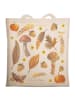 Mr. & Mrs. Panda Schultertasche Herbst mit Spruch in Bunt