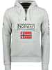 Geographical Norway Hoodie "Gymclass Db Men 100" in Grau