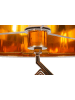 Mauro Ferretti Goldene Stehlampe aus Metall, Ø 40 x 161 cm