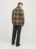 Jack & Jones Overshirt in Brown Sugar
