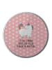 Mr. & Mrs. Panda Aufbewahrungsbox Einhorn Stolzieren mit Spruch in Rot Pastell