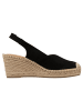Tamaris Espadrill in BLACK