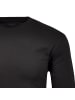 Ragman Longsleeve 1er Pack in Schwarz