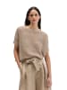 Marc O'Polo Kurzarm-Strickpullover boxy in Sandpaper