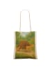 Mr. & Mrs. Panda Schultertasche Schildkröte MHerzieren Design o... in Weiß