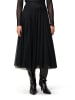 Zero  Meshrock mit Gummibund in Black Beauty