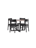 ebuy24 Walnuss 120 x 120 cm