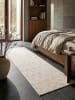 KADIMA DESIGN Läufer Geometrisch rutschhemmend pflegeleicht Wohnzimmer Flur in Creme