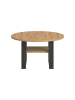 xonox.home Couchtisch (B/H/T): 75x42x75 in Artisan Eiche NB und grau