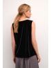 Cream Kurzarm-Bluse CRPativa Regular fit in Pitch Black