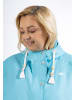 Schmuddelwedda Damen Plus Size Regenmantel in Dunkelaqua-280