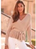 LASCANA Strickpullover in beige