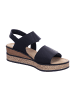 rieker Sandalette in schwarz