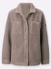 WITT WEIDEN Teddy-Fleecejacke in taupe