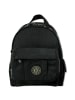 Bag Street Cityrucksack, Freizeitrucksack Nylon schwarz ca. 26cm breit ca. 30cm hoch