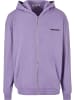 9N1M SENSE Zip-Kapuzenpullover in lavender