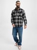 Redefined Rebel Flannel Hemd in black