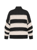 Cloud5ive Turtle Neck Jumper in black/beige