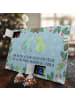 Mr. & Mrs. Panda Adventskalender Frosch Liebe mit Spruch in Eisblau