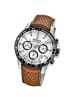 Festina Analog-Armbanduhr Festina Timeless Chronograph braun groß (ca. 45mm)